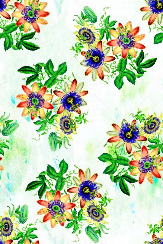 花朵印花华亿平台图片