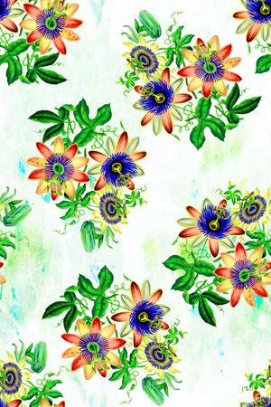 花朵印花华亿平台图片