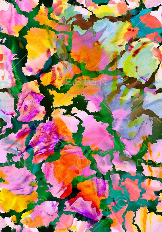 水彩印花华亿平台图片