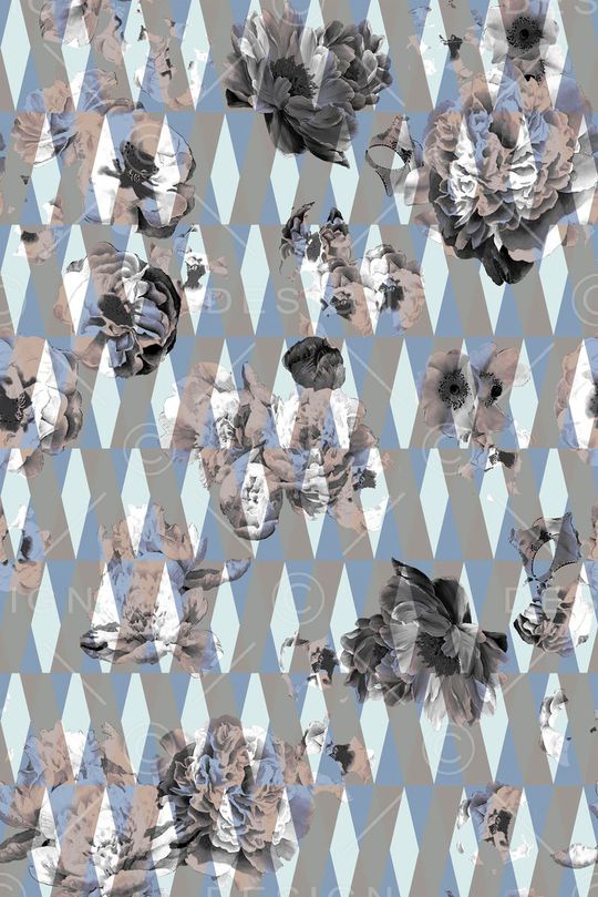 菱形印花华亿平台图片