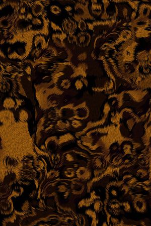 豹纹印花华亿平台图片