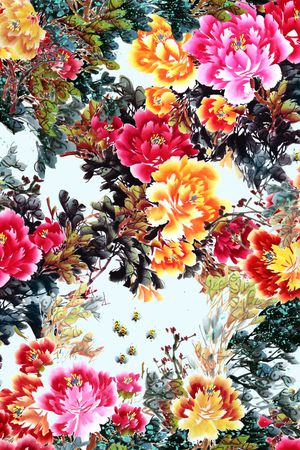 传统印花华亿平台图片