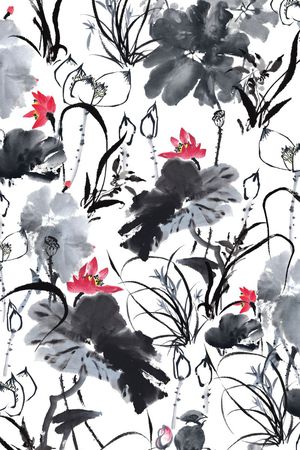 国画印花华亿平台图片