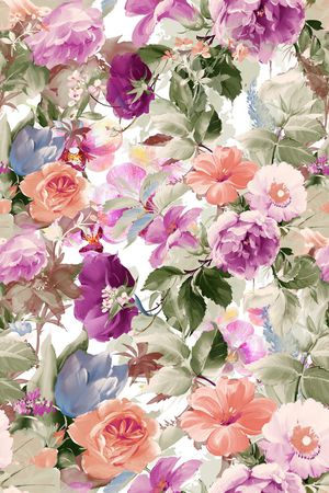 手绘印花华亿平台图片