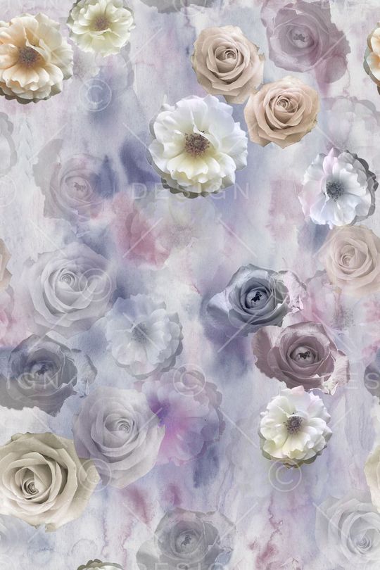 水墨印花华亿平台图片