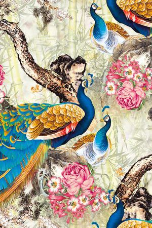 【女装】裙子系列印花华亿平台图片