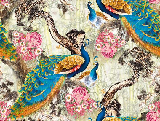 【女装】裙子系列印花华亿平台图片