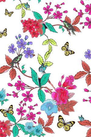 【女装】裙子系列印花华亿平台图片