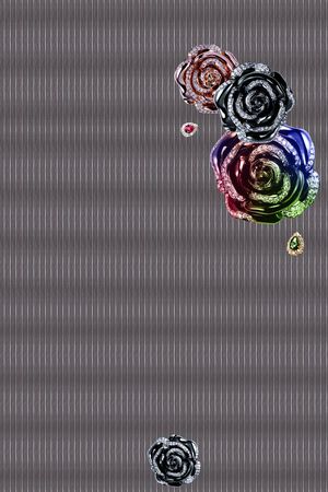 几何格子印花华亿平台图片