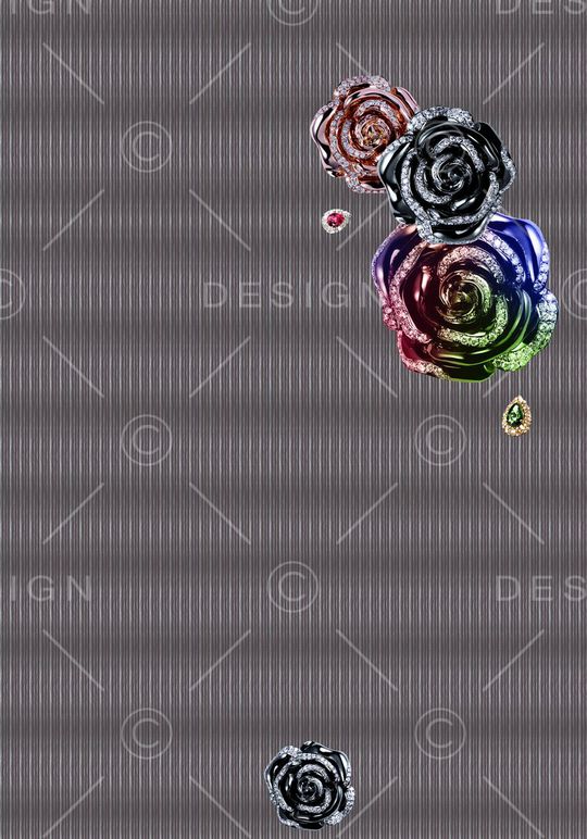 几何格子印花华亿平台图片