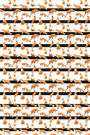 条纹印花华亿平台图片