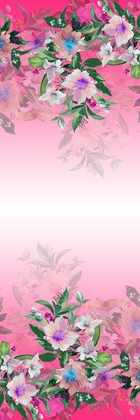 水彩印花华亿平台图片