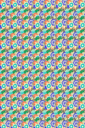 条纹印花华亿平台图片