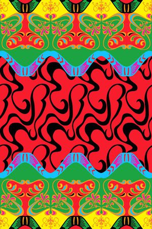 波西米亚印花华亿平台图片