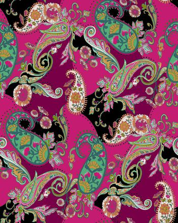 古典花印花华亿平台图片