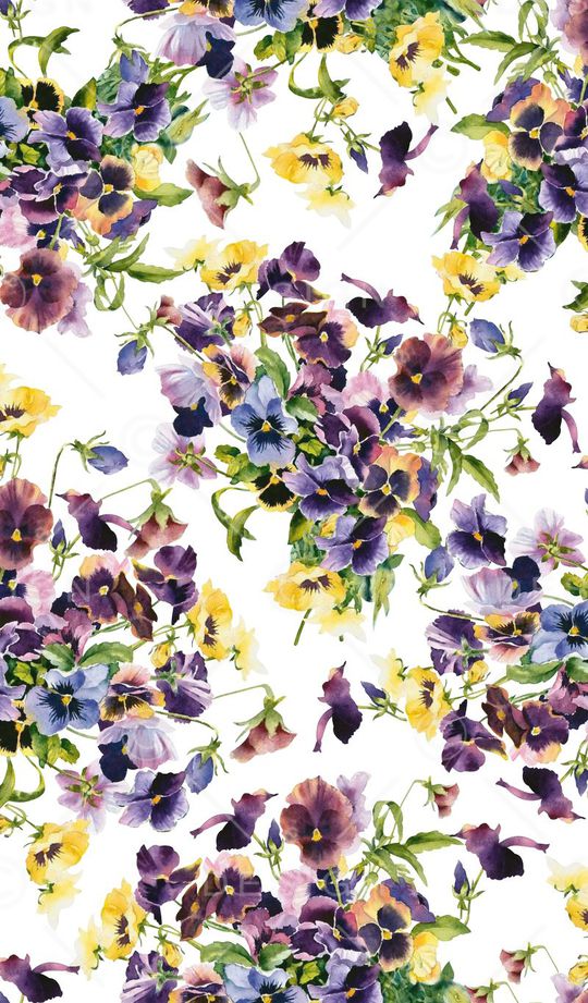 大气花朵印花华亿平台图片