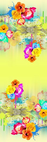 双边定位印花华亿平台图片