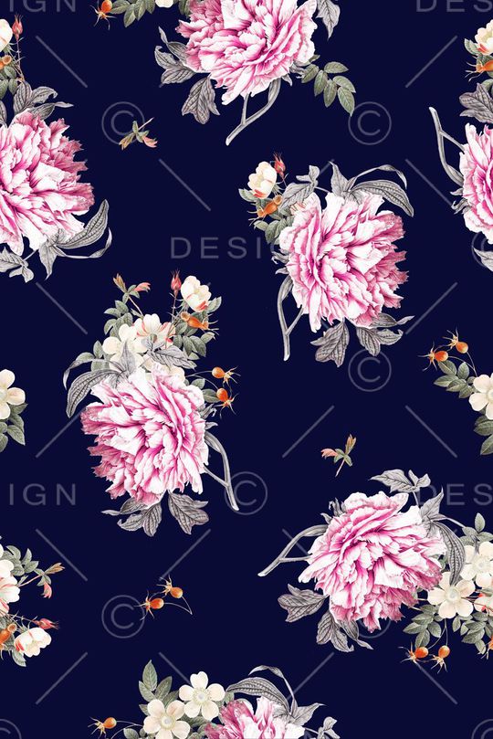 小碎花印花华亿平台图片