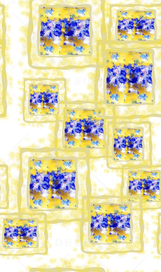 色彩条纹混搭印花华亿平台图片