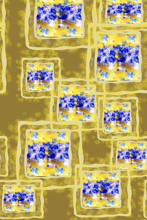 色彩条纹混搭印花华亿平台图片