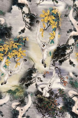 花朵印花华亿平台图片