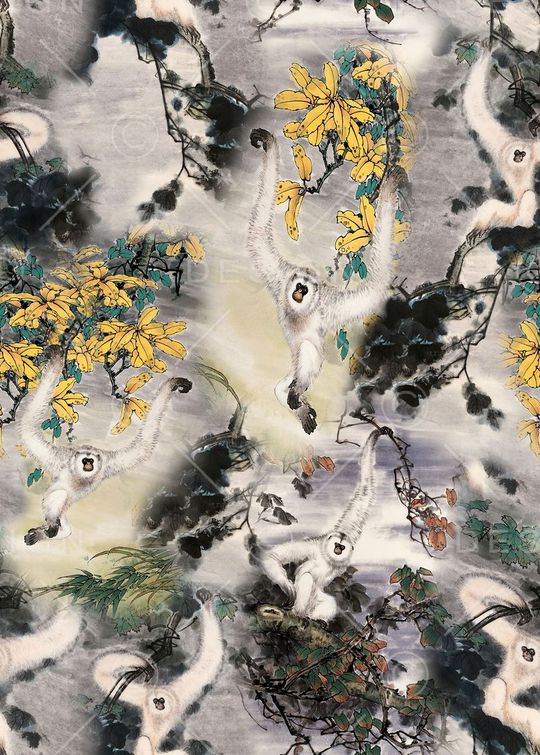 花朵印花华亿平台图片