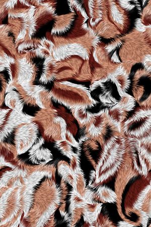 豹纹印花华亿平台图片