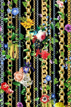 项链印花华亿平台图片