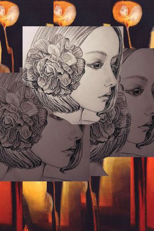 素描印花华亿平台图片