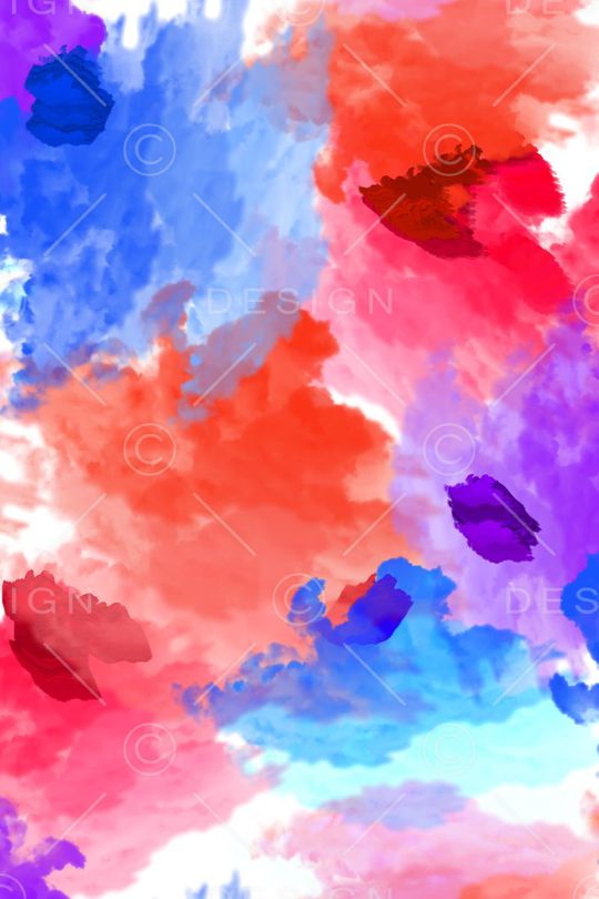 水彩印花华亿平台图片