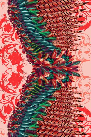 鸟印花华亿平台图片