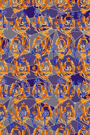 几何拼贴印花华亿平台图片