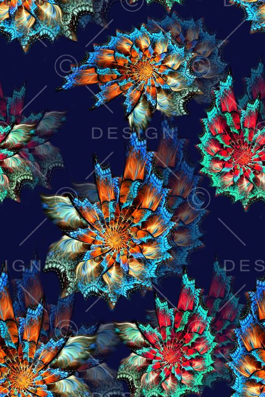 彩色印花华亿平台图片