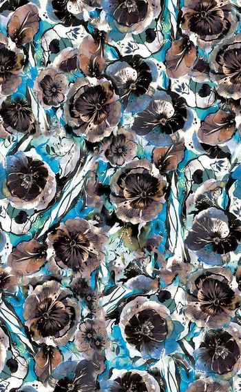 599293-欧美时尚干枯叶子花卉