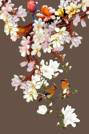 素雅印花华亿平台图片