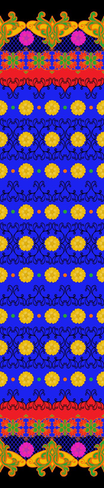 599354-双边定位裙边花设计