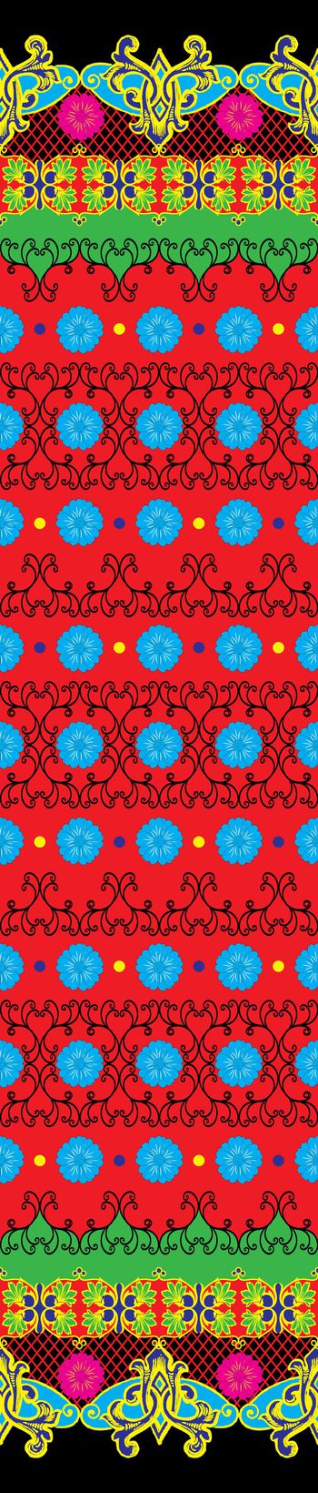 599355-双边定位裙边花设计