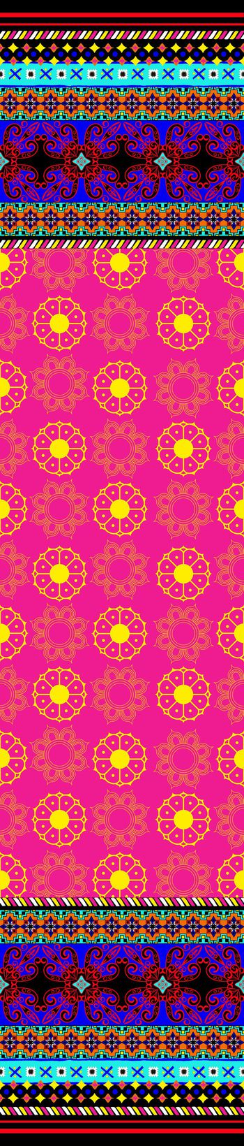 599364-双边定位裙边花设计