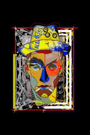 手绘印花华亿平台图片