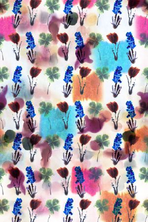 水彩印花华亿平台图片