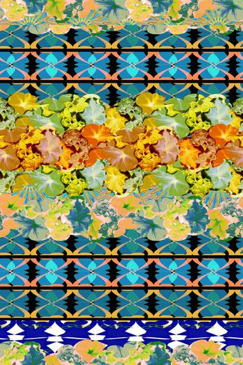 599427-印象-时尚花卉女裙