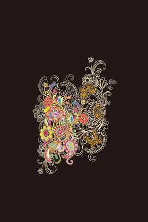 清新印花华亿平台图片