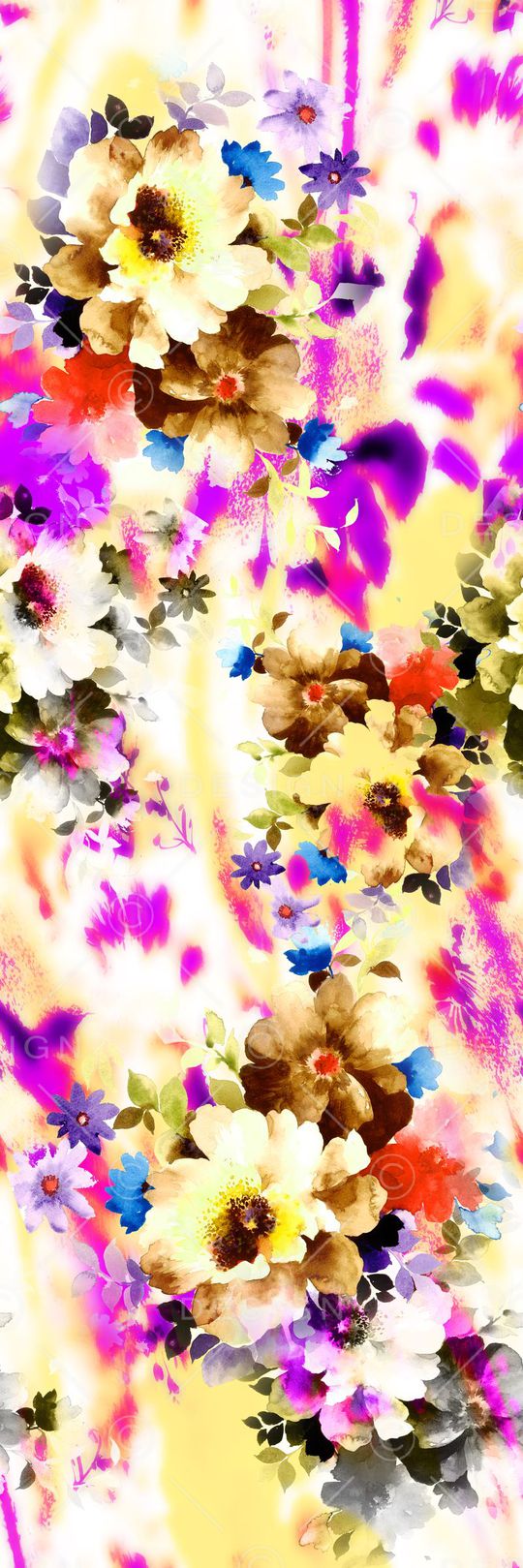 手绘印花华亿平台图片