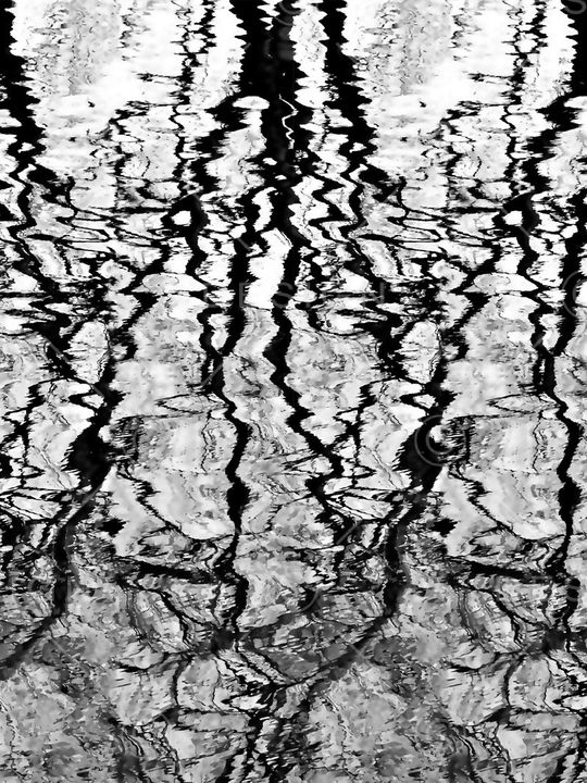 抽象男装印花华亿平台图片