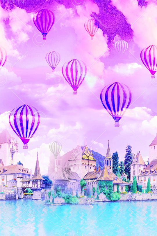 氢气球印花华亿平台图片