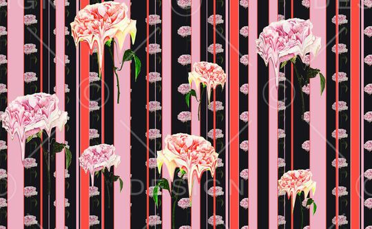 复古印花华亿平台图片