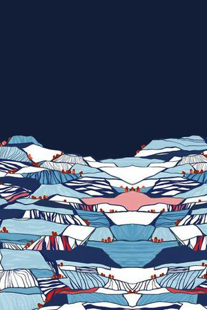 四方连续印花华亿平台图片