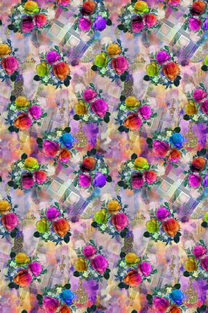 条纹印花华亿平台图片