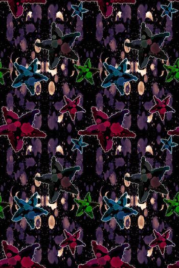 599586-cp原创笔触装饰星