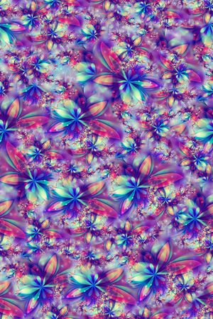 分形艺术印花华亿平台图片